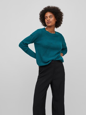 VILA Sweater 'Oa' in Green: front