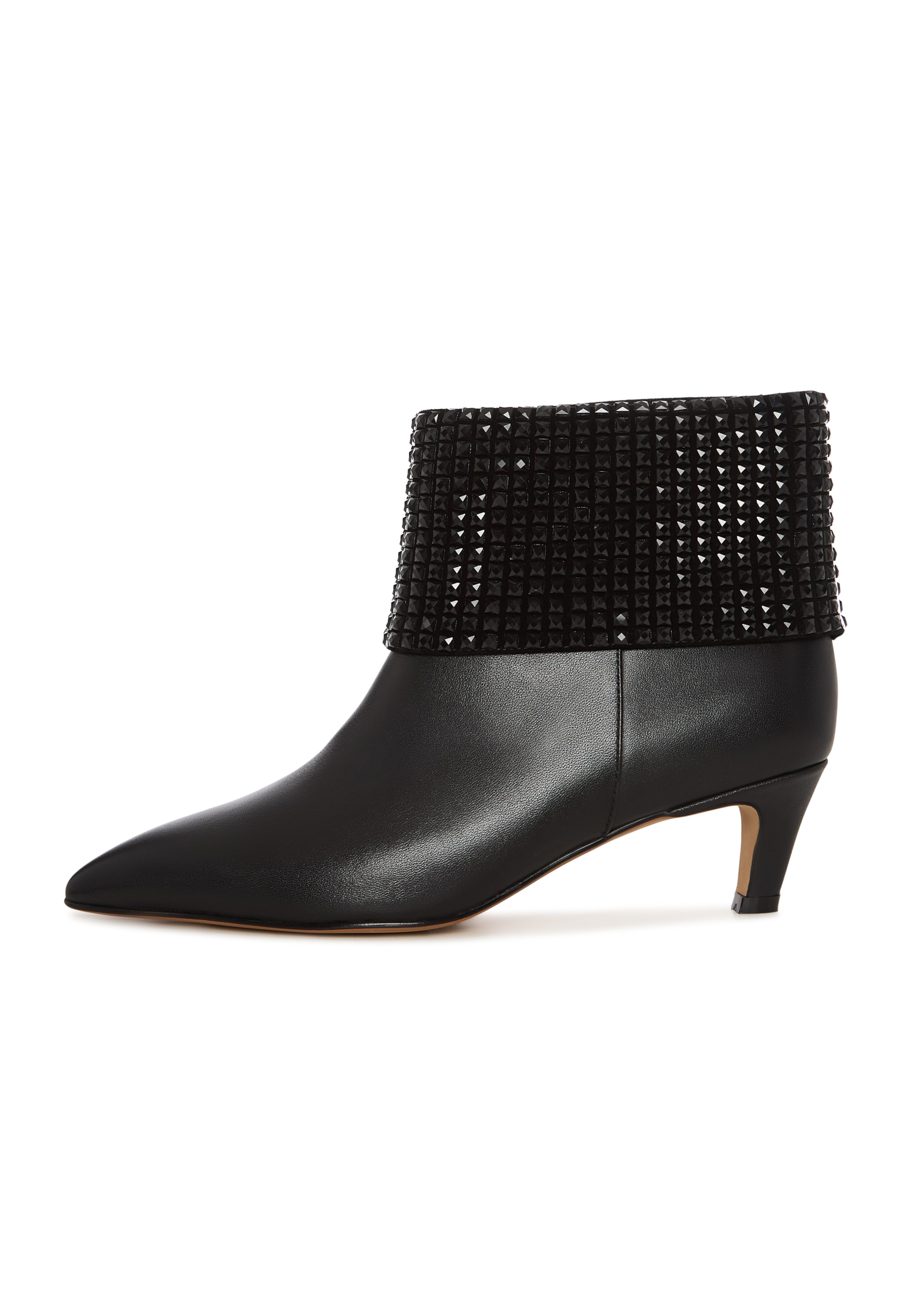 CESARE GASPARI Bootie in Black: front