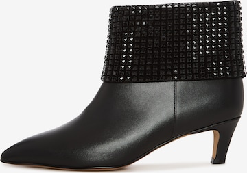 Bottines CESARE GASPARI en noir : devant