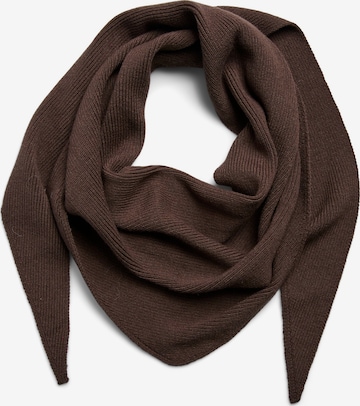 PIECES Sjal 'PCKomma' i brun: forside