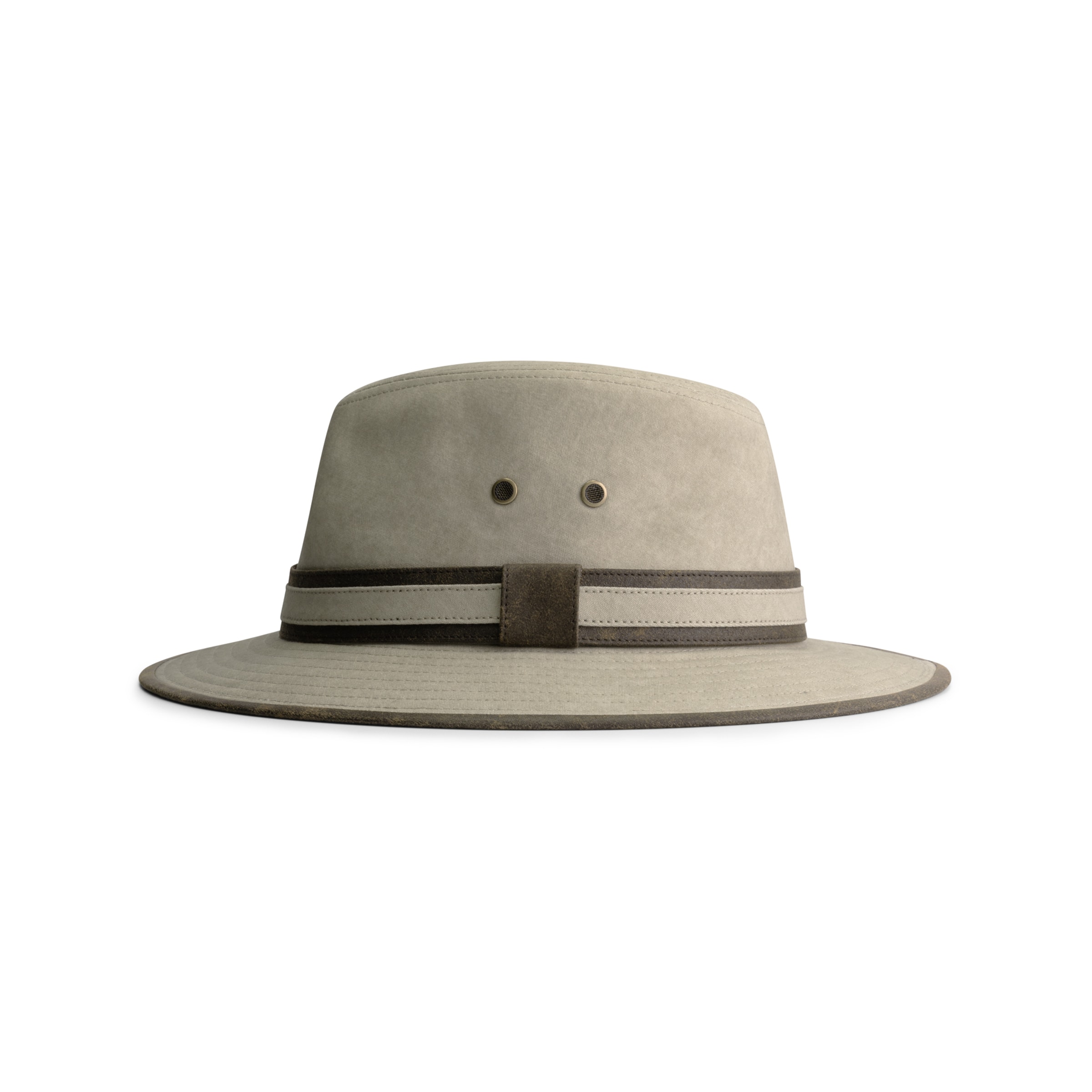 MGO Hat 'Denton' i beige: forside