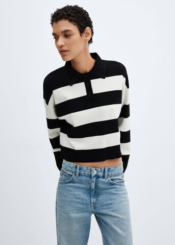 MANGO Sweater 'Dora' in Black: front