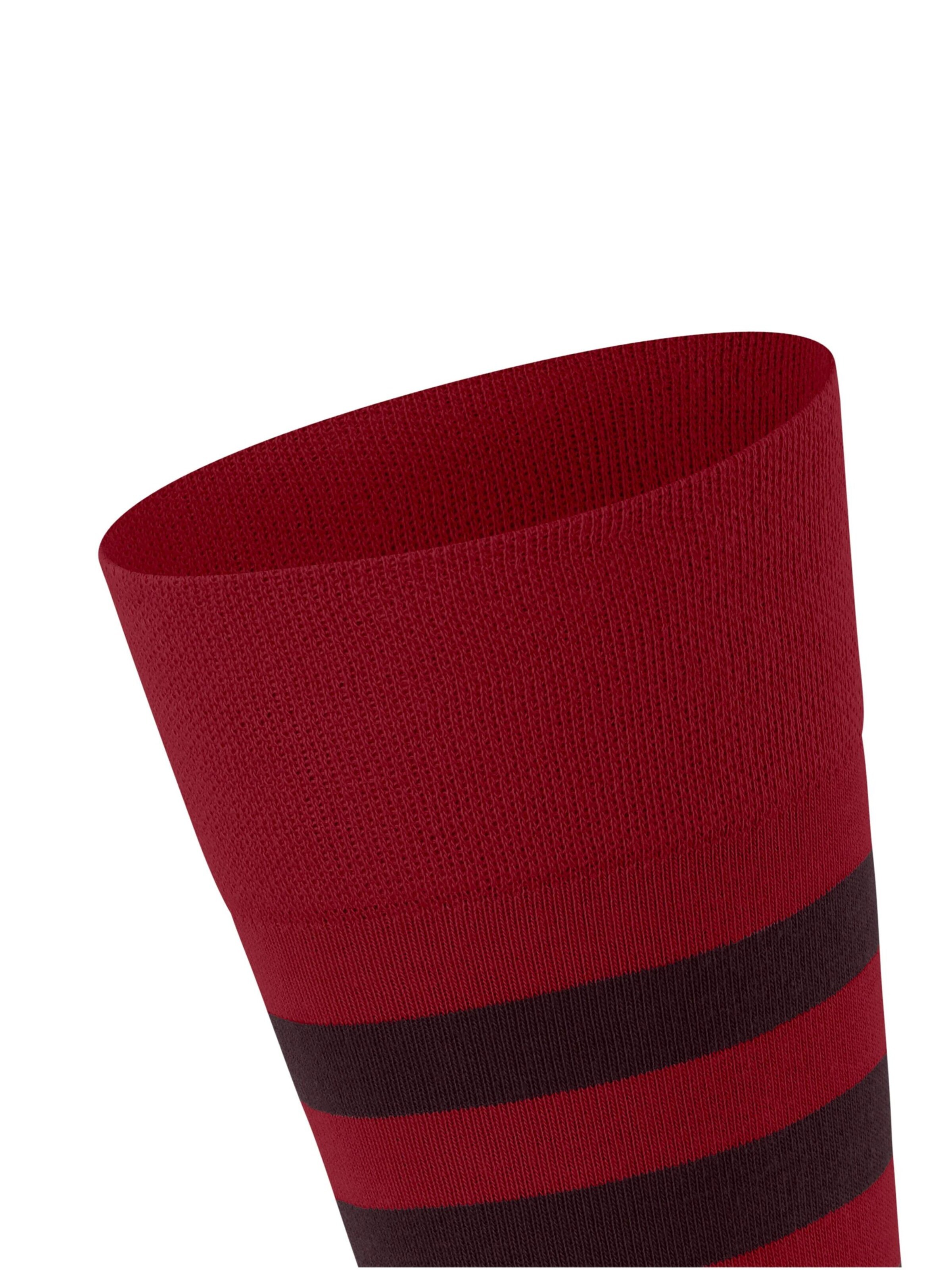 FALKE Socken 'Sensitive Mappd Line'‌‌‌‌‌‌‌‌ in Rot
