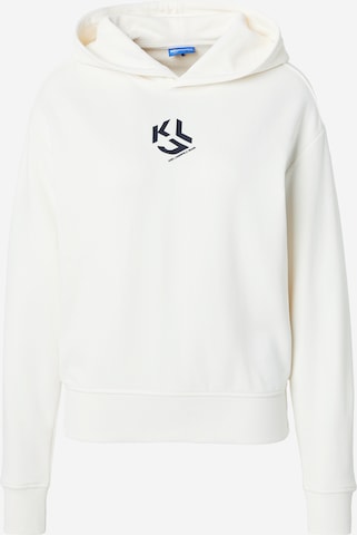 KARL LAGERFELD JEANS Majica | bež barva: sprednja stran