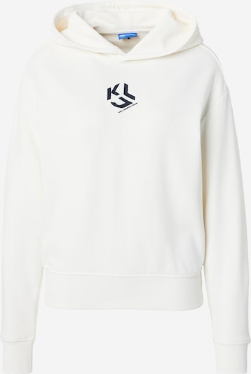 KARL LAGERFELD JEANS Collegepaita koossa XS värissä norsunluu / musta, Tuotenäkymä
