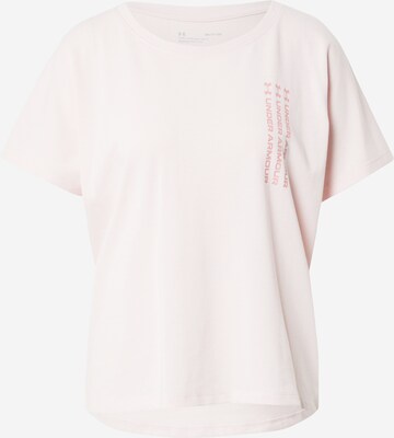 UNDER ARMOUR Performance Shirt in Pink: front