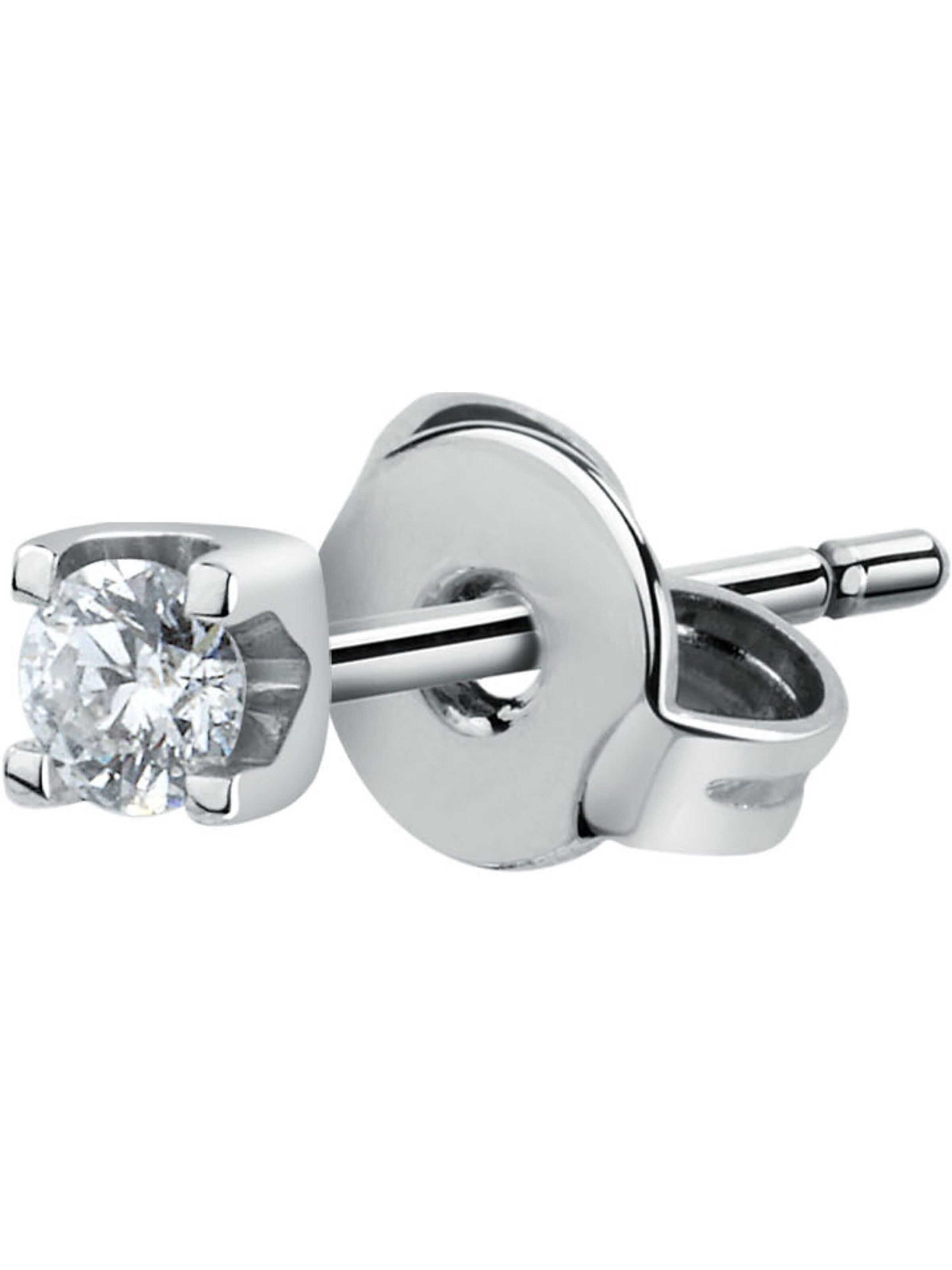 CHRIST Earrings in Silver: front