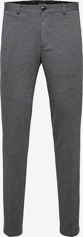 SELECTED HOMME Chino Pants 'Jim' in Grey: front