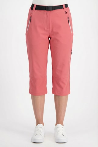 KILLTEC Regular Outdoor Pants in Orange: front