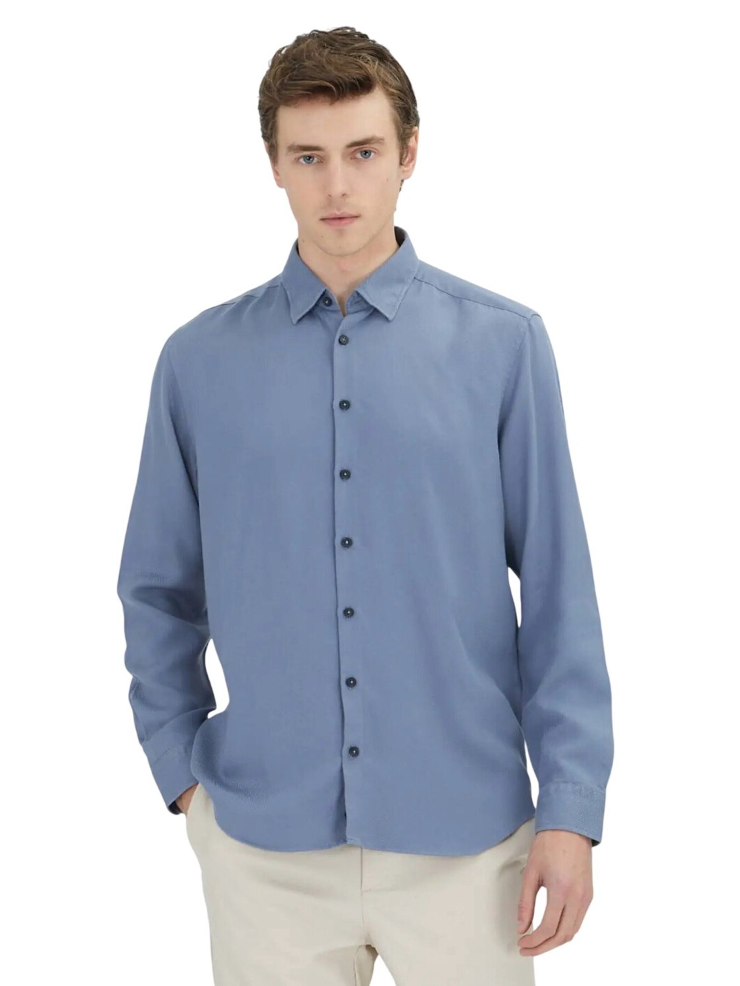 KİP Regular fit Button Up Shirt in Blue