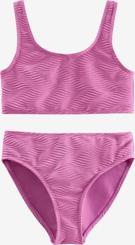 Bikini Lipsy en violet : devant