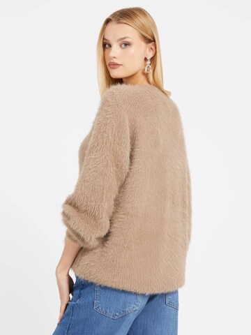 GUESS Pullover in Braun