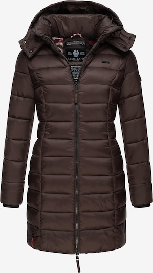 MARIKOO Manteau d’hiver 'Abendsternchen' en chocolat, Vue avec produit