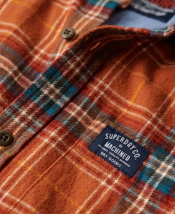 Superdry Comfort fit Overhemd in Oranje