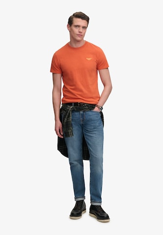 Tricou 'Essential Serif' de la Superdry & Co pe portocaliu