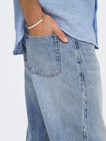 Only & Sons Regular Jeans 'ONSFade' in Blue