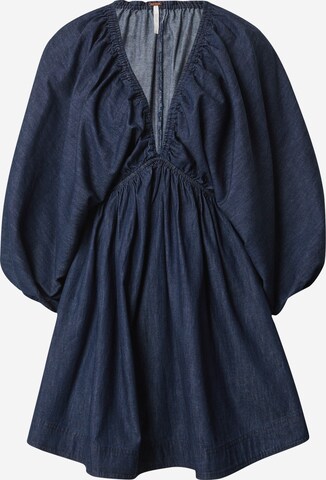 Robe Free People en bleu : devant