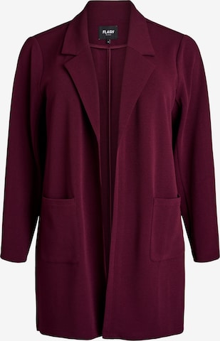 raudona Flash by Zizzi Švarkas 'Flding': priekis