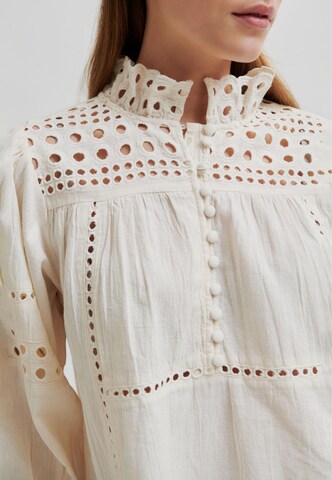 SECOND FEMALE Bluse 'Brunie' in Beige