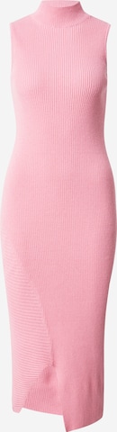NU-IN Pletena obleka | roza barva: sprednja stran