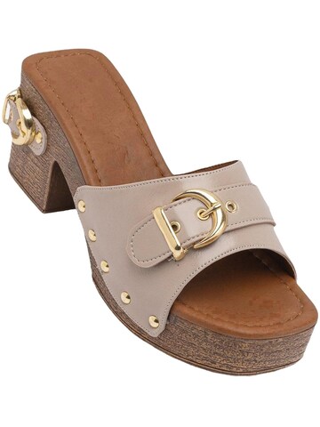 Mule 'Edita' Limoya en beige : devant