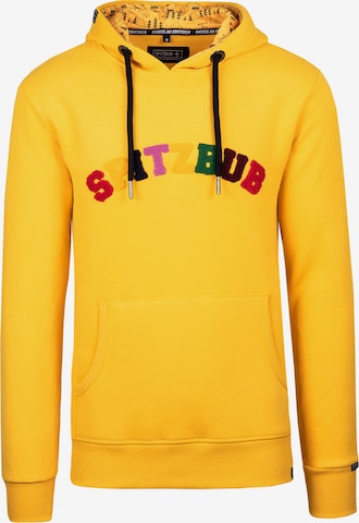 SPITZBUB Sweatshirt 'Konstantin' in Yellow: front