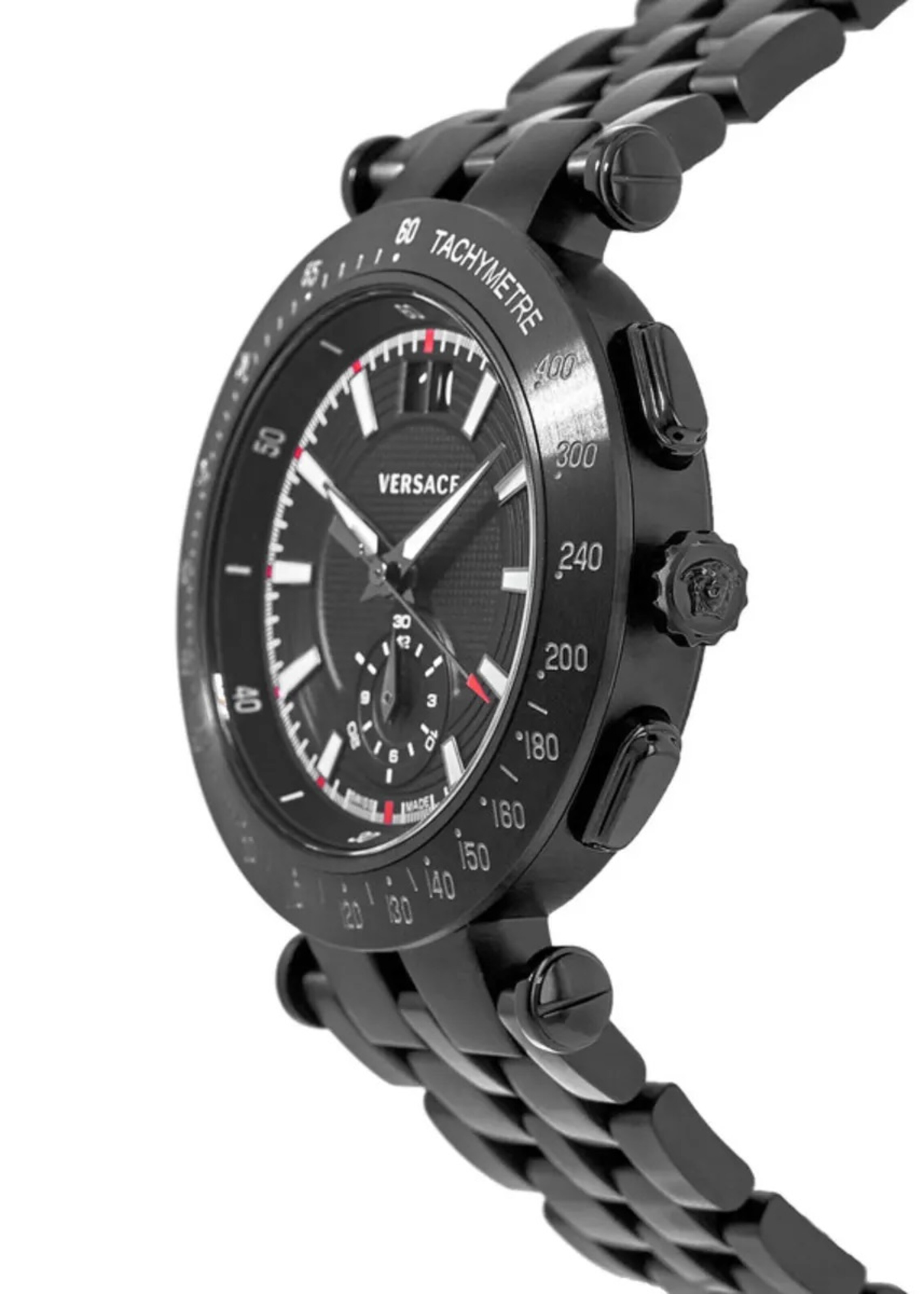 VERSACE Uhr in Schwarz