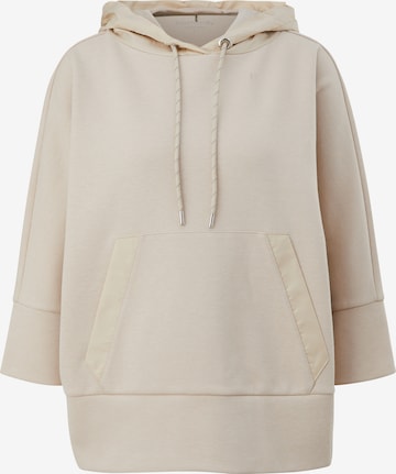 COMMA Sweatshirt in Beige: voorkant