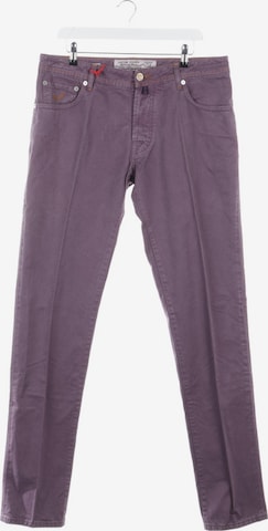 Jacob Cohen Pants in 36-38 in Purple: front