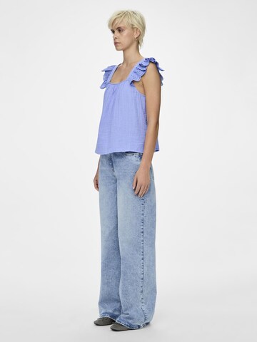 PIECES Blouse 'PCKiara' in Blue
