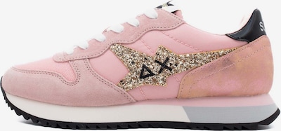 SUN68 Sneaker in gold / pink / schwarz, Produktansicht