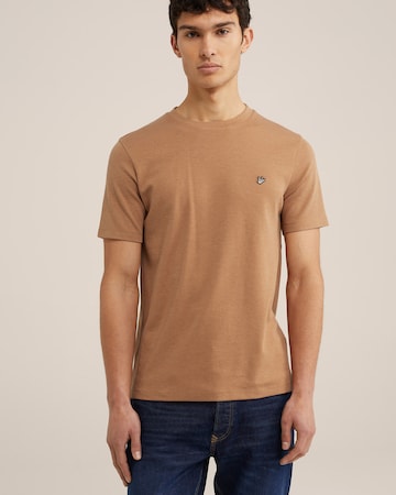 WE Fashion - Camiseta en marrón