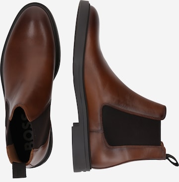 BOSS Black Chelsea Boots 'Calev' i brun