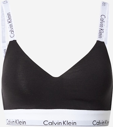 Bustino Reggiseno di Calvin Klein Underwear in nero: frontale