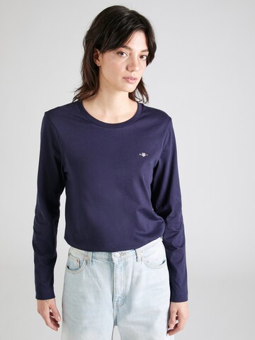 GANT - Camiseta en azul: frente