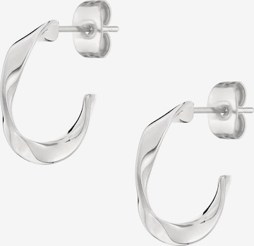 Boucles d'oreilles Liebeskind Berlin en argent : devant