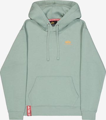 ALPHA INDUSTRIES Sweatshirt in Green: front