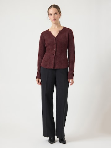 YAS Πλεκτή ζακέτα 'YASDOLLY' σε κόκκινο