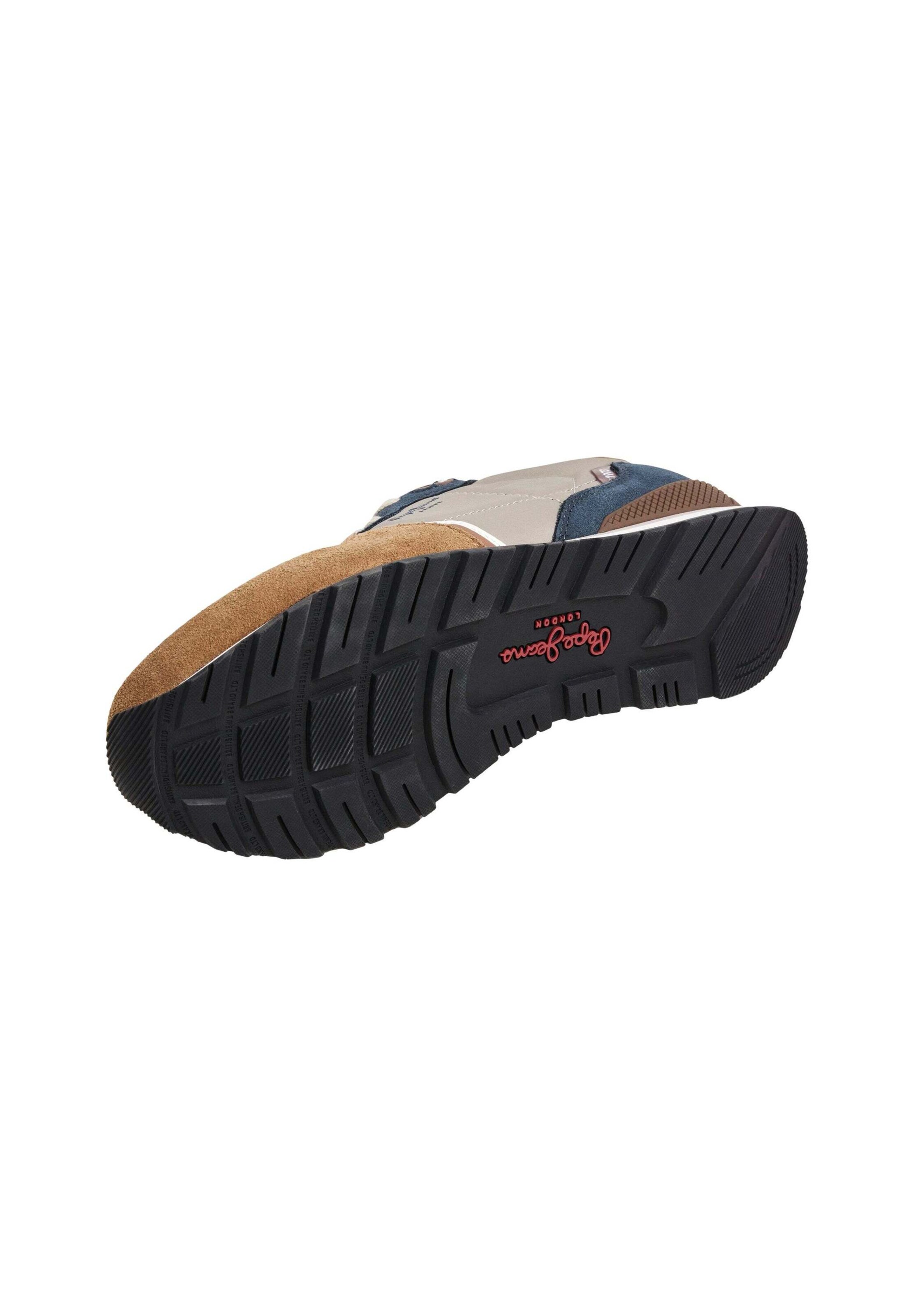 Pepe Jeans Platform trainers 'Brit Boost' in Brown