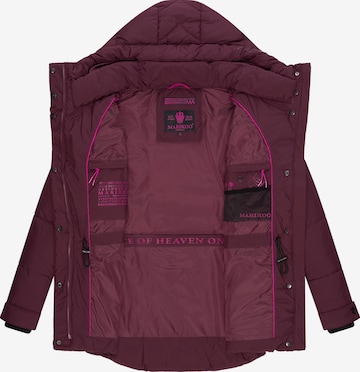 MARIKOO Weatherproof jacket 'Akumaa' in Red