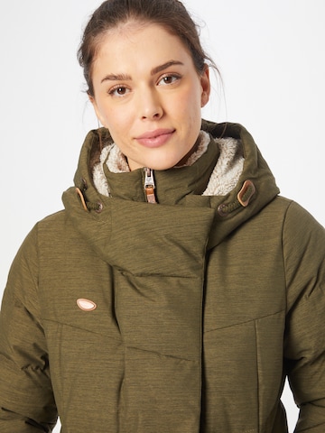 Ragwear Winter Coat 'Pavla' in Green