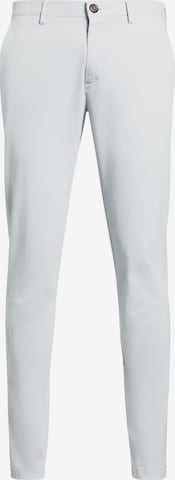 Boggi Milano Slimfit Broek in Grijs: voorkant