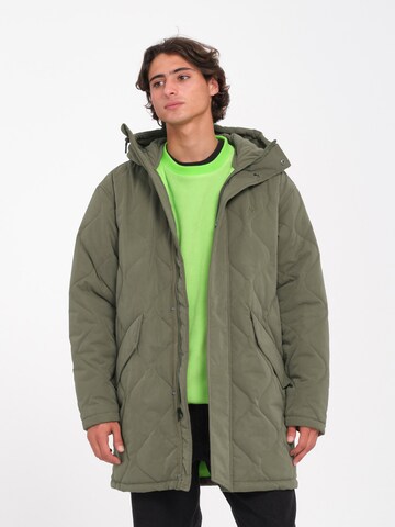 Volcom Tussenjas 'Longstone' in Groen: voorkant