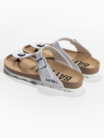 Bayton T-Bar Sandals 'MERCURE' in White