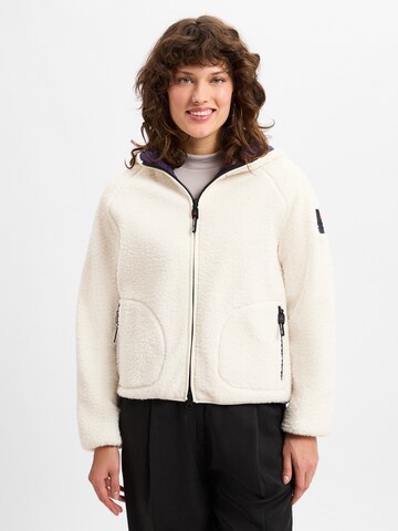 Peuterey Fleecejacke 'Seurat' in Weiß: Vorderseite