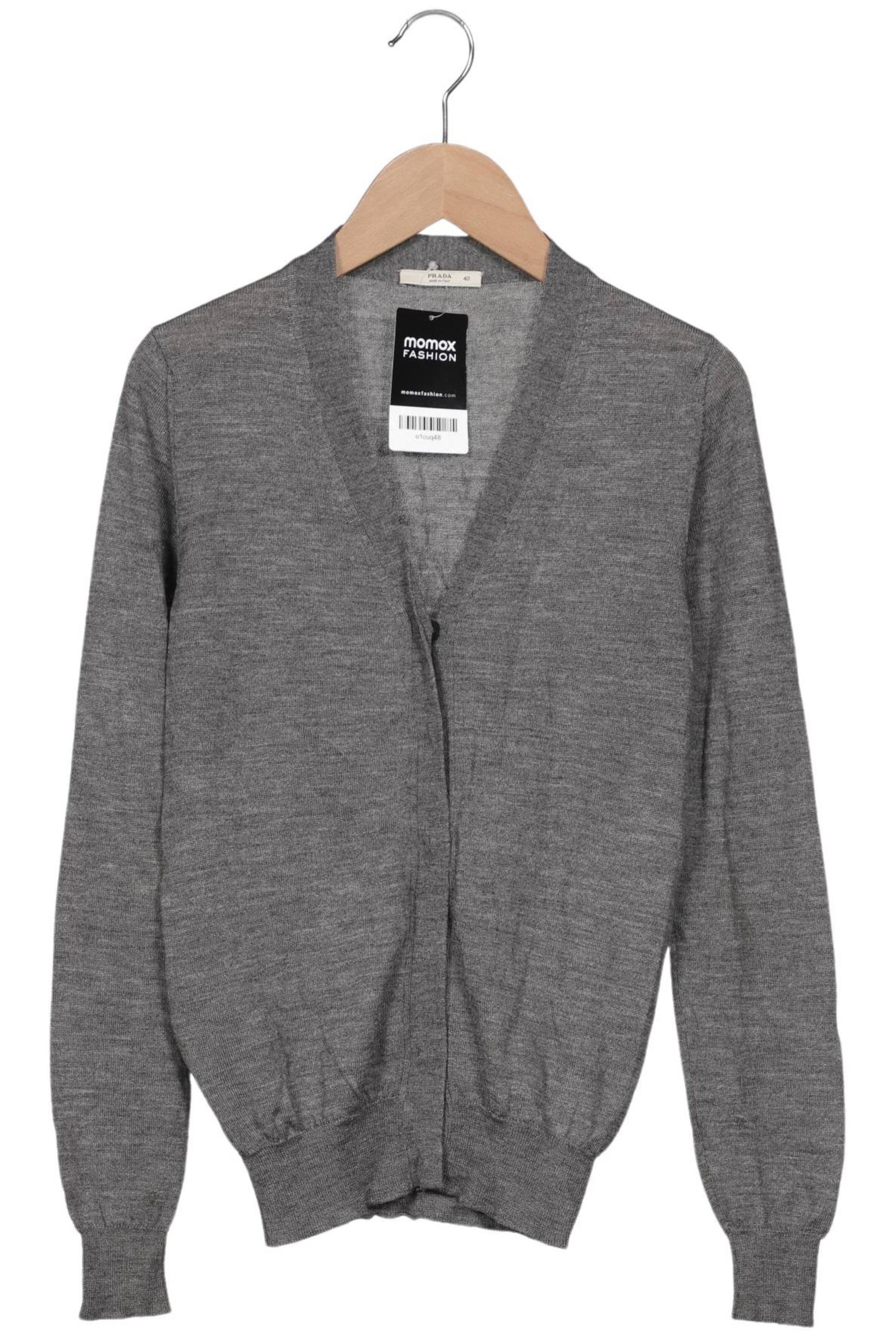 PRADA Sweater & Cardigan in XS in Grey, Item view