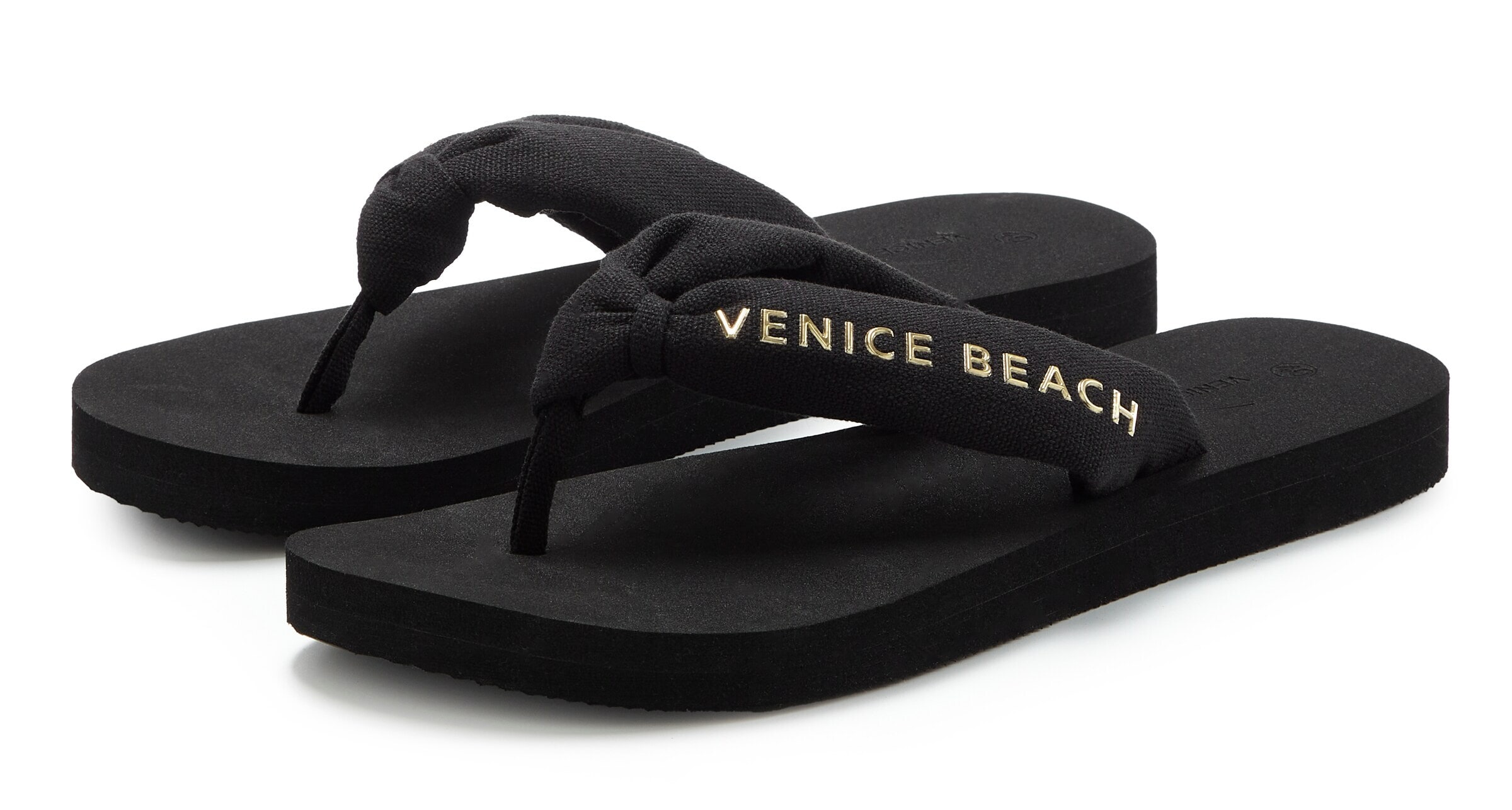 Flip-flops de la VENICE BEACH pe negru
