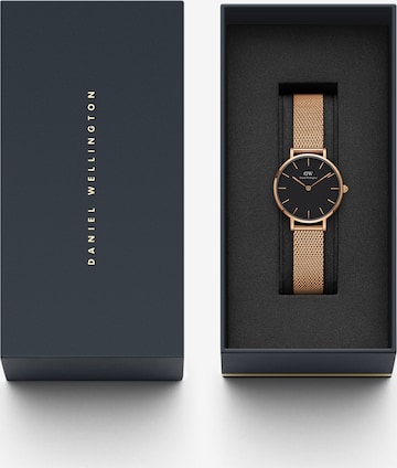 Daniel Wellington Analógové hodinky 'Classic Petite 28 Melrose DW00100217' - Zlatá