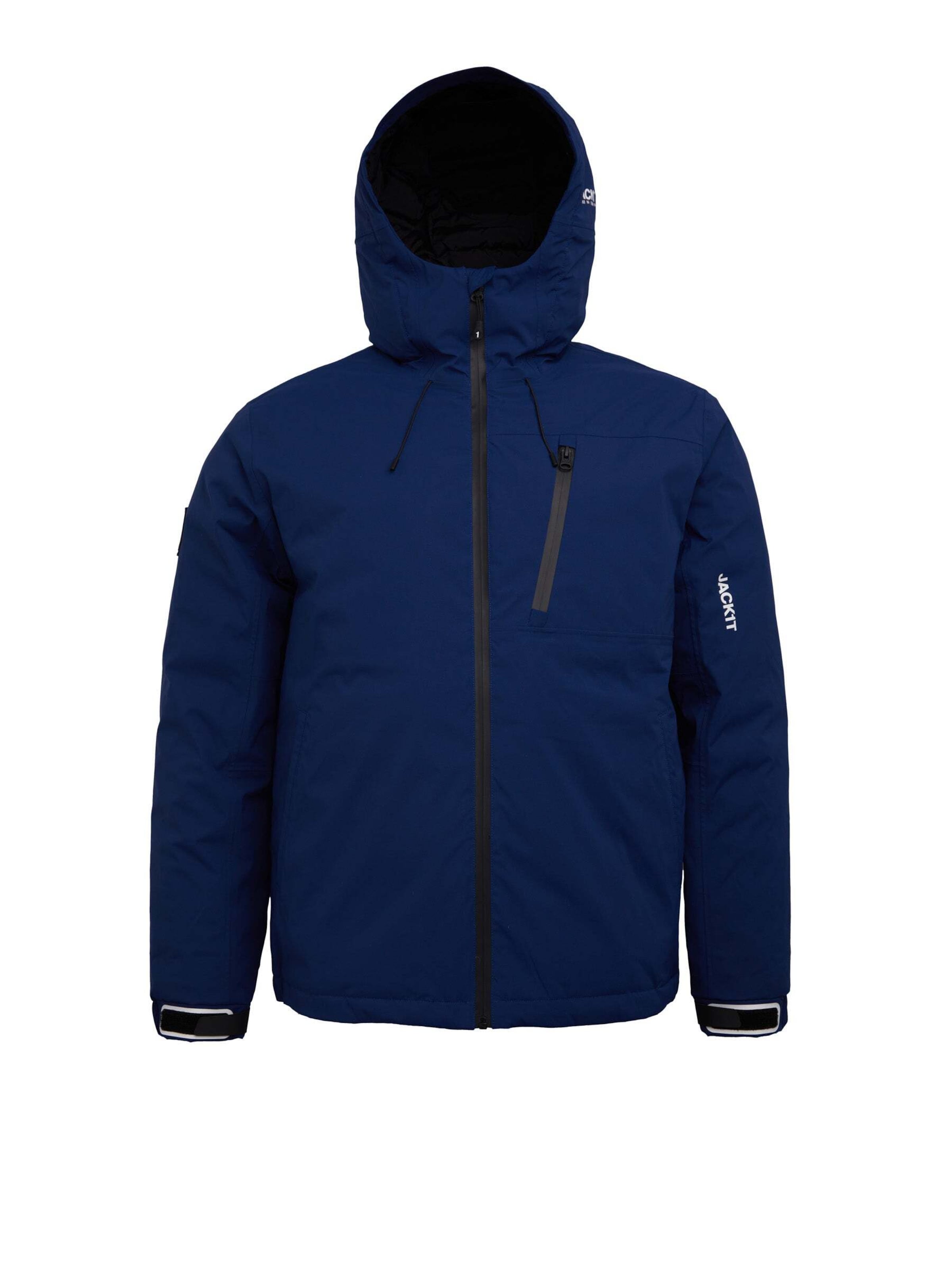 Giacca per outdoor ' Stratus Thermo' di JACK1T in blu: frontale