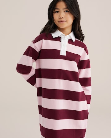 WE Fashion Klänning i rosa: framsida